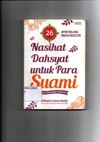 Nasihat Dahsyat untuk Para Suami: Kunci Keluarga Sakinah